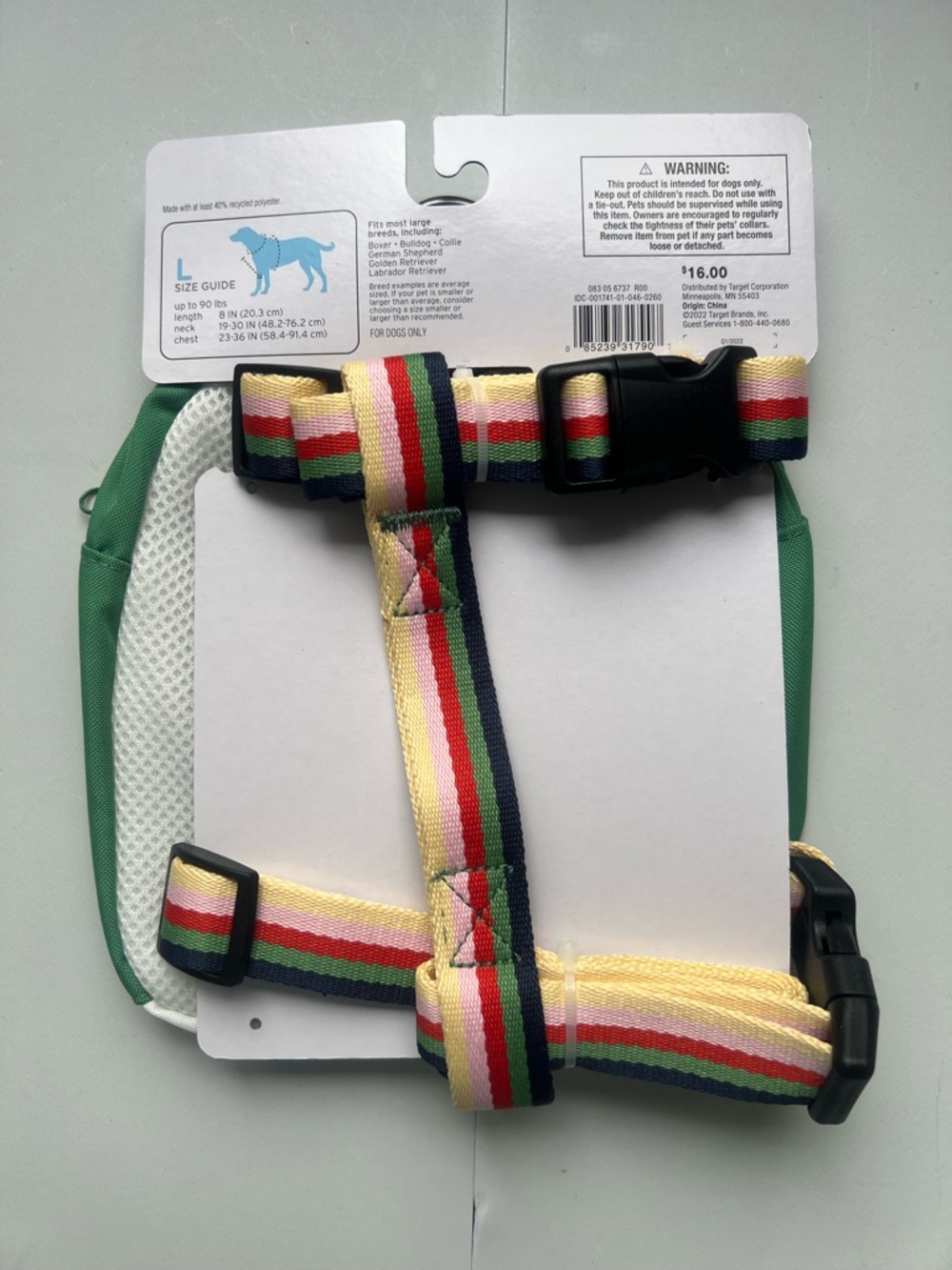 BOOTS & BARKLEY BACKPACK DOG HARNESS for Large Dogs - Picture 4 of 5
